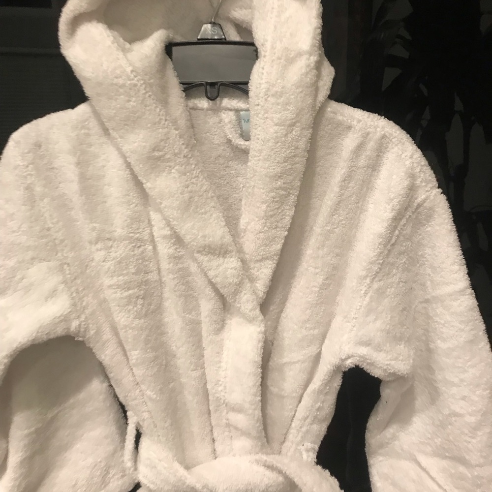 Terry cloth robe for kids